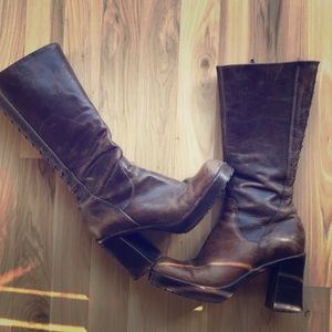 Steve Madden leather booties